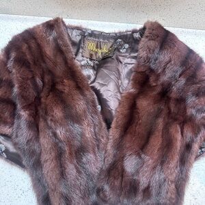 Murphy Brown Mink Wrap